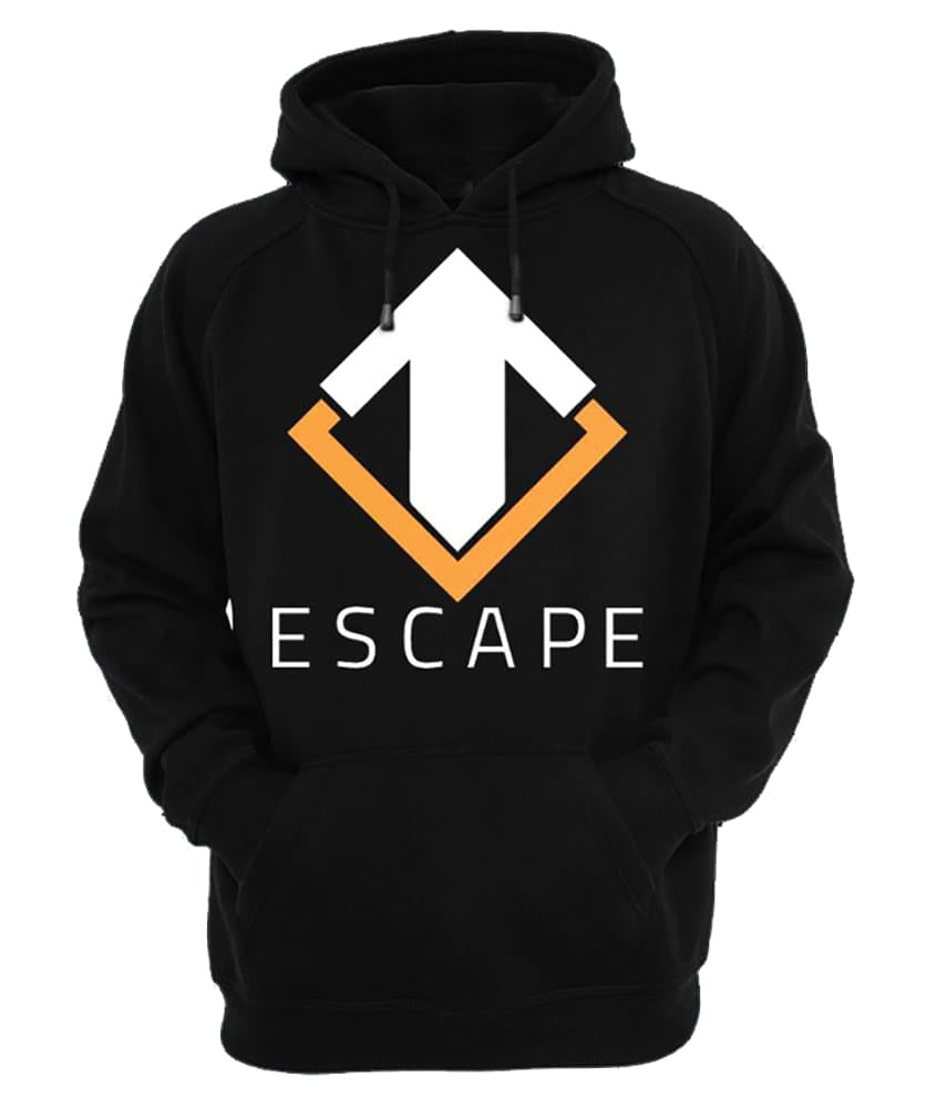 Escape Gaming Logo Women's Black Hoodie
