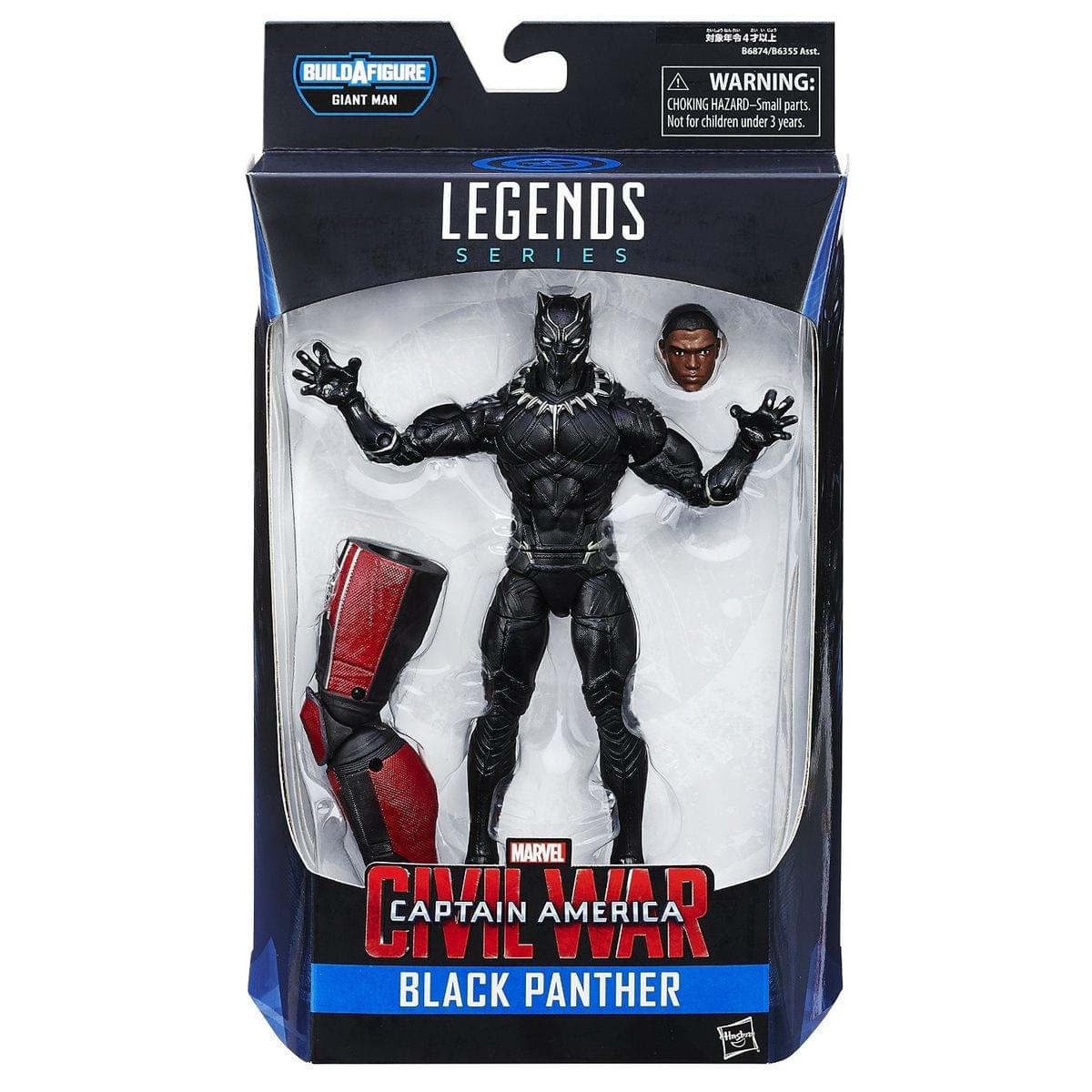 Marvel Legends Captain America 6 Action Figure Series: Black Panther