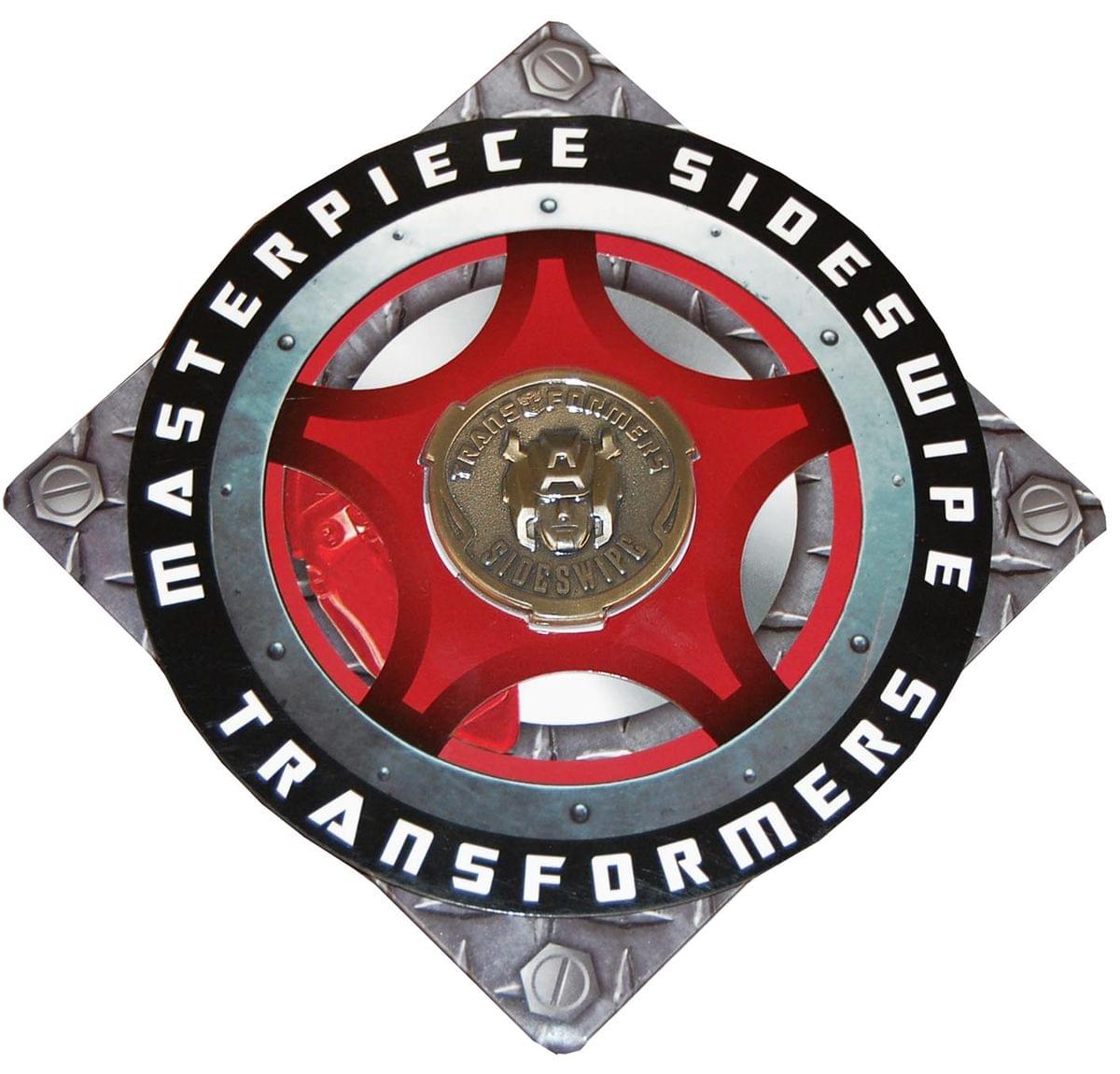 Transformers MP12 Sideswipe Bonus Gold Coin Accessory