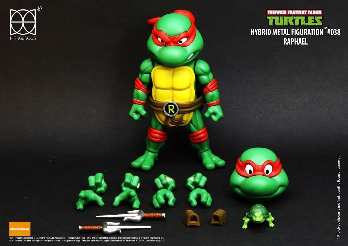 Teenage Mutant Ninja Turtles Hybrid Metal Figuration Action Figure , Raphael