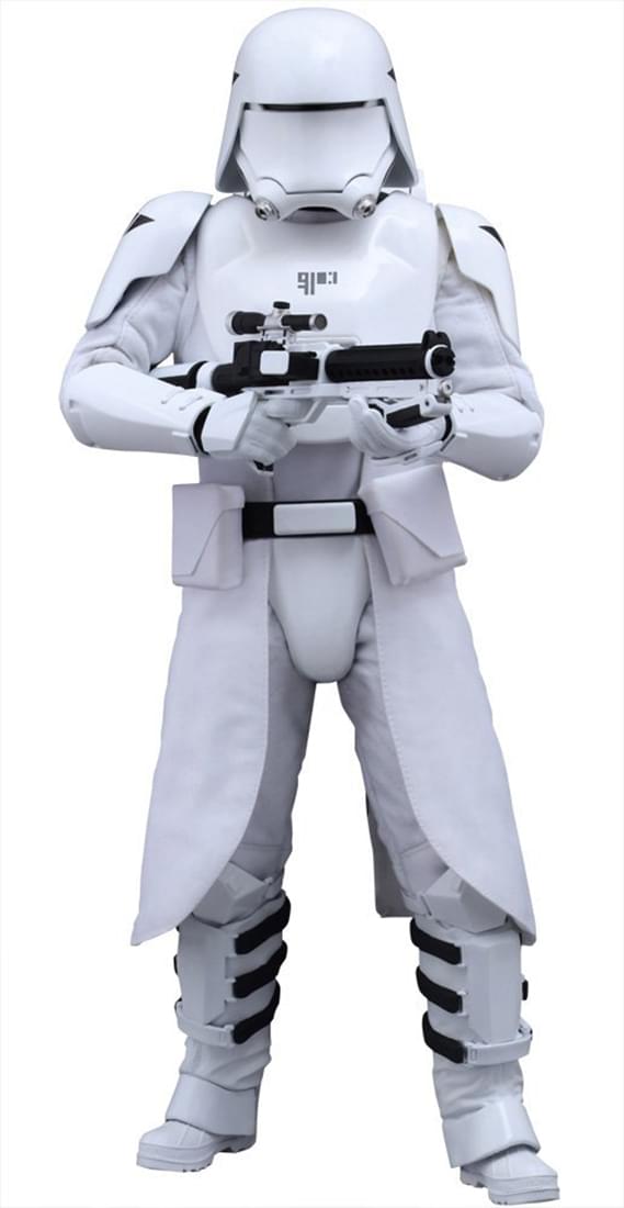 Star Wars Hot Toys 1:6 Collectible Figure First Order Snowtrooper