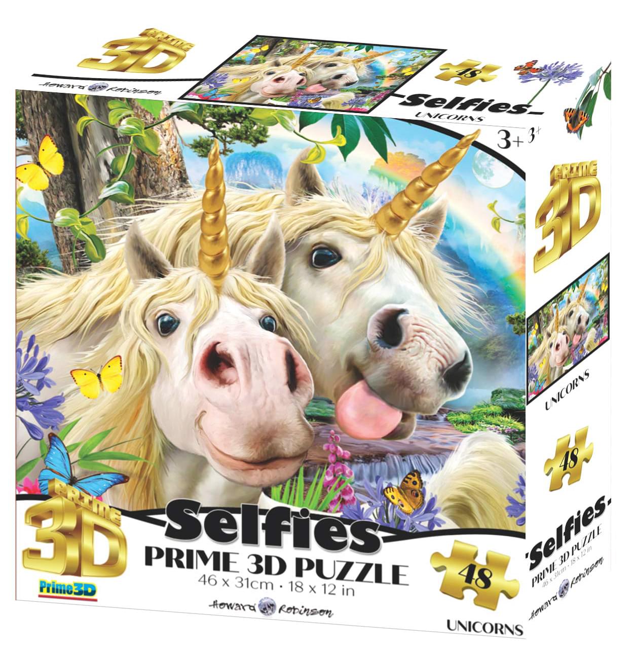 Howard Robinson Prime 3D Unicorn Selfie -500 Pc