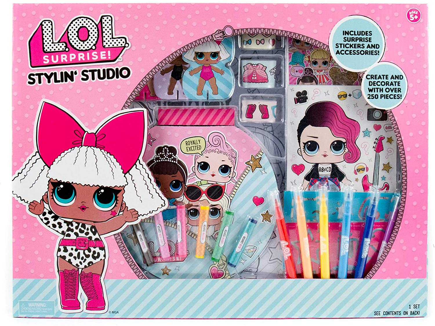 LOL Surprise! Stylin Studio DIY Activity Book