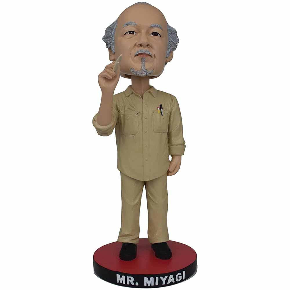 The Karate Kid 8 Inch Resin Bobble Head , Mr. Miyagi