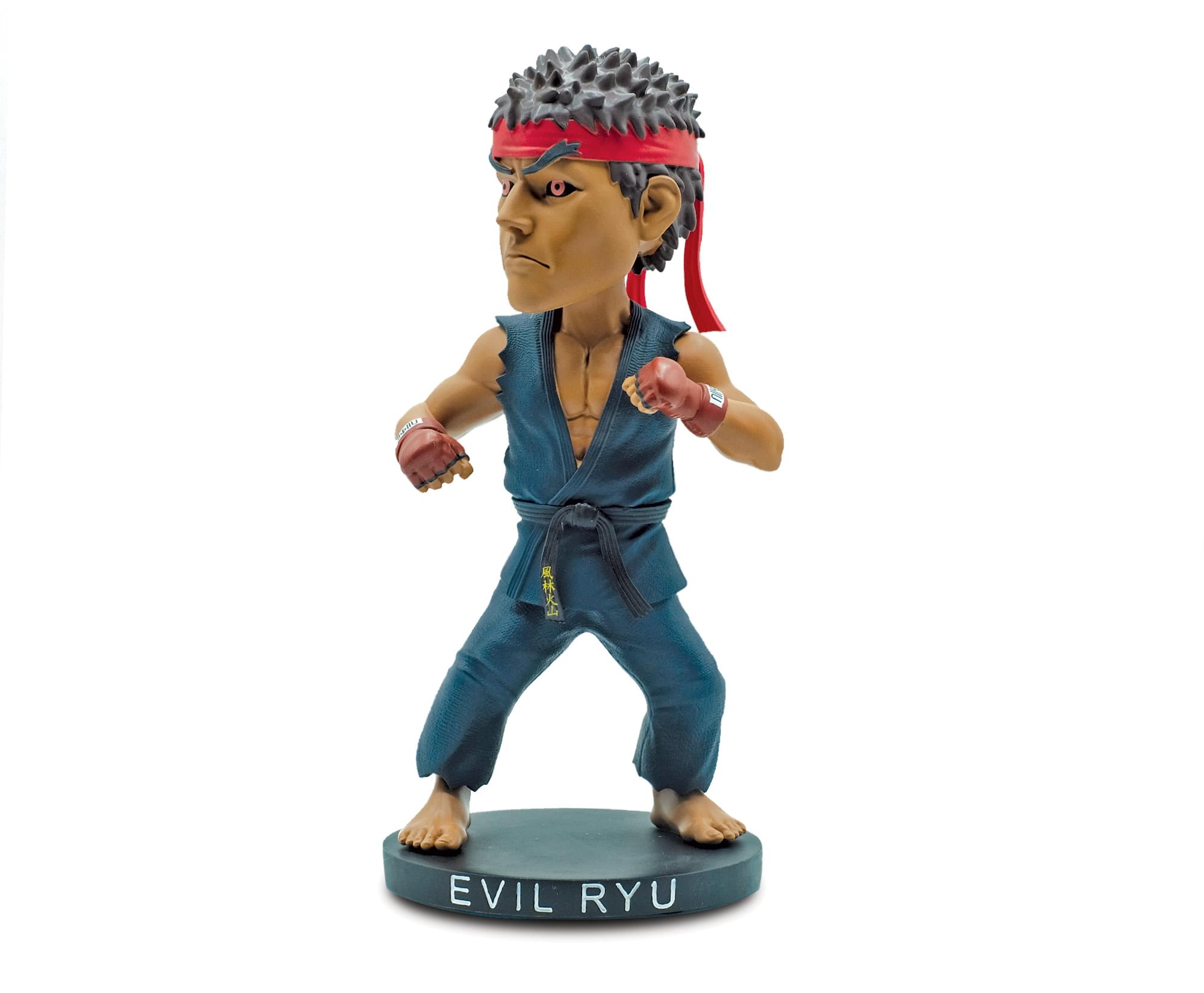 Street Fighter Evil Ryu 8 Resin Bobblehead Figure , Toynk Exclusive