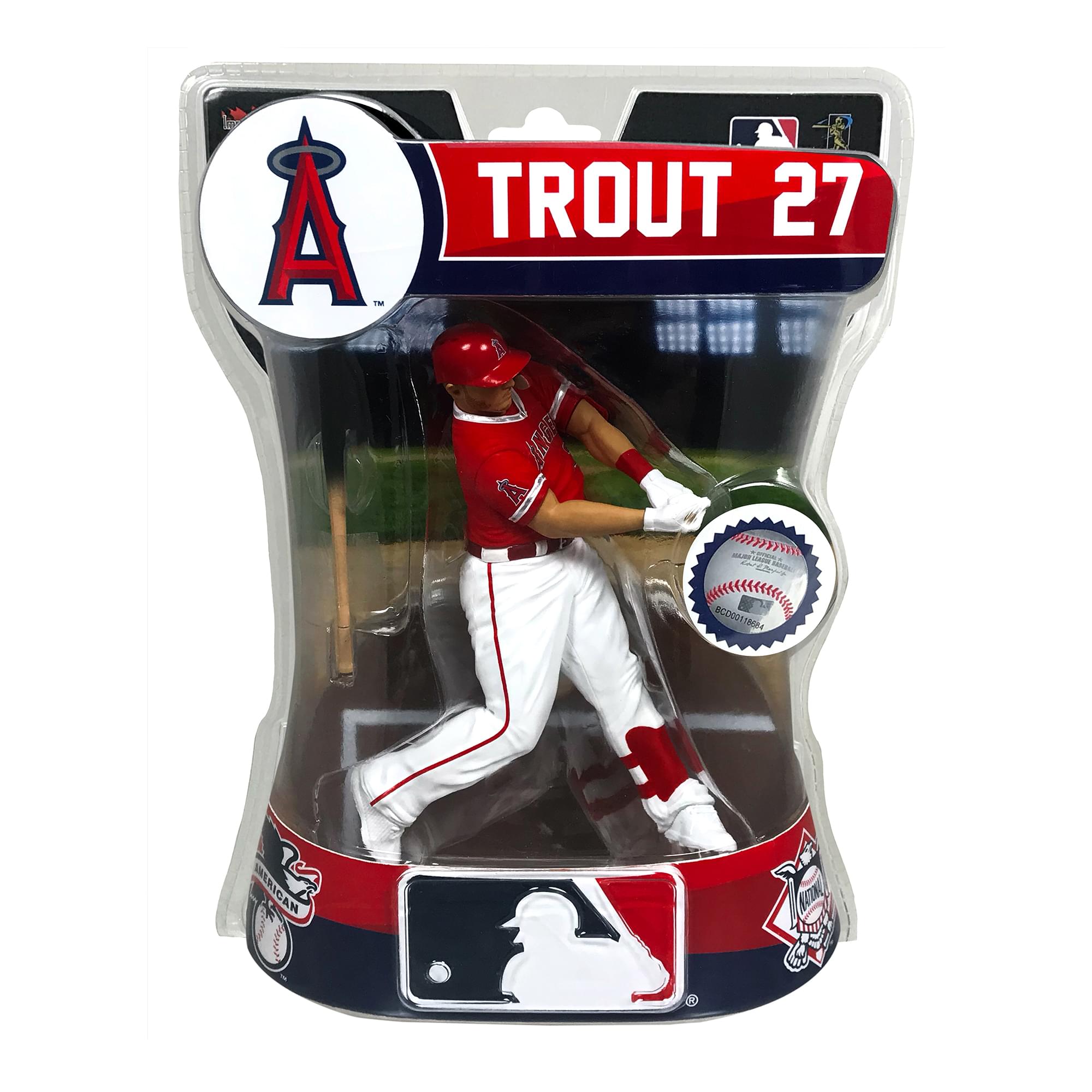 MLB Los Angeles Angels 6 Inch Figure , Mike Trout