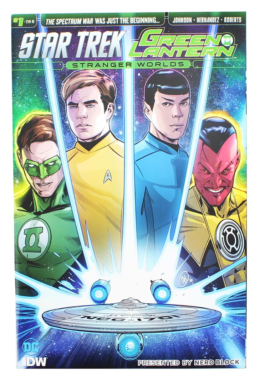 Star Trek & Green Lantern Stanger Worlds Comic Book Issue # 1