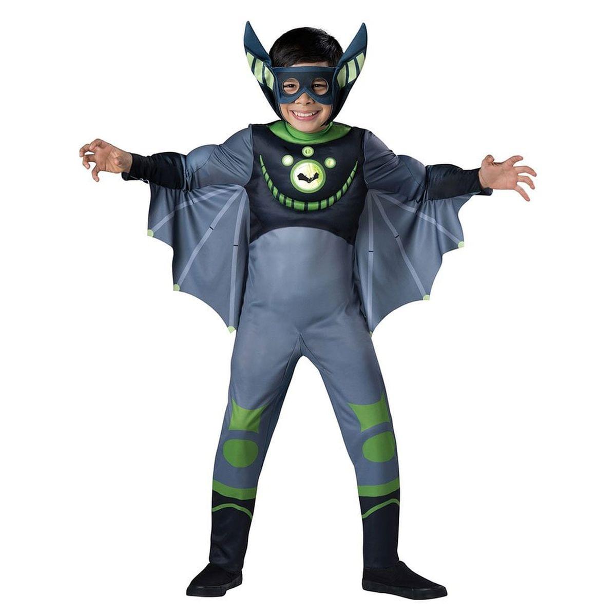 Photos - Fancy Dress Character Wild Kratts Child Muscle Chest Costume Green Chris Kratt Bat INC-1421066-C 