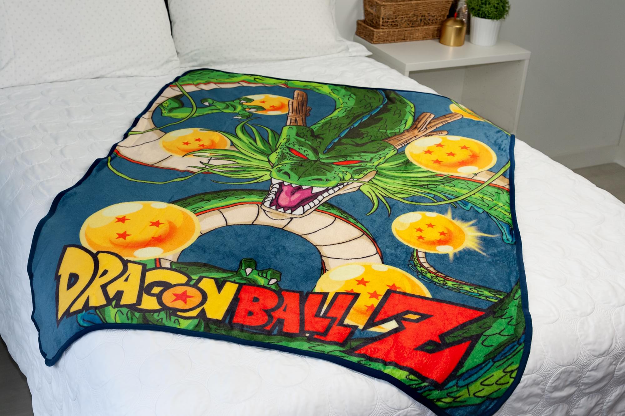 Dragon Ball Z Shenron 45x60 Inch Fleece Throw Blanket Free Shipping Toynk Toys