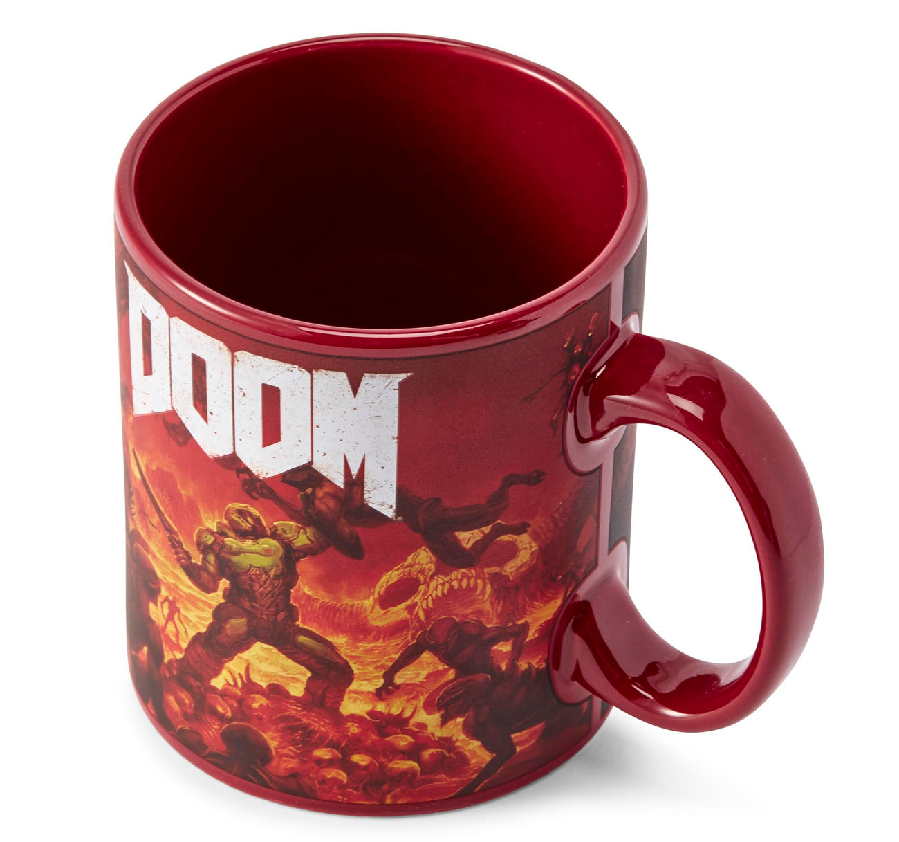 DOOM Doomslayer 16oz Ceramic Coffee Mug | Free Shipping