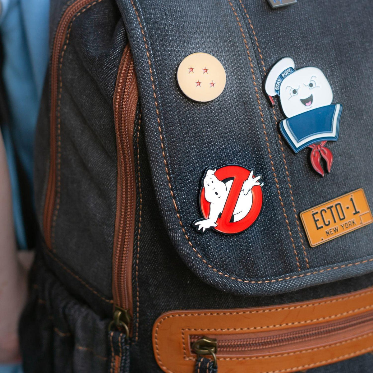 OFFICIAL Ghostbusters No Ghosts Logo Pin | Enamel Collector&#39;s Pin | Approx. 1.5&quot;