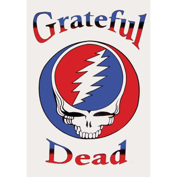 Grateful Dead Steal Your Face Logo White 60