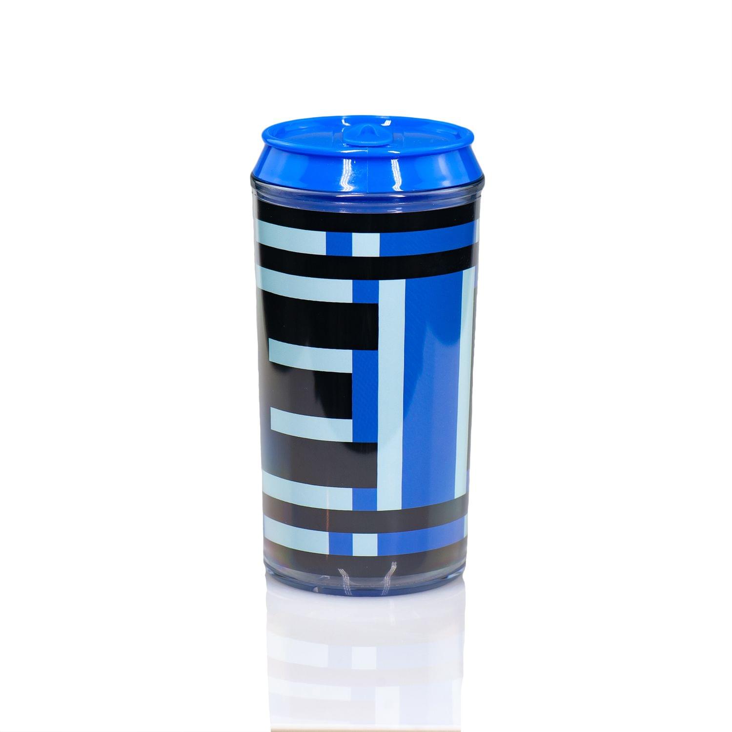 Mega Man Official Energy Tank Travel Can , E-Tank Can Holds Your Favorite Drink