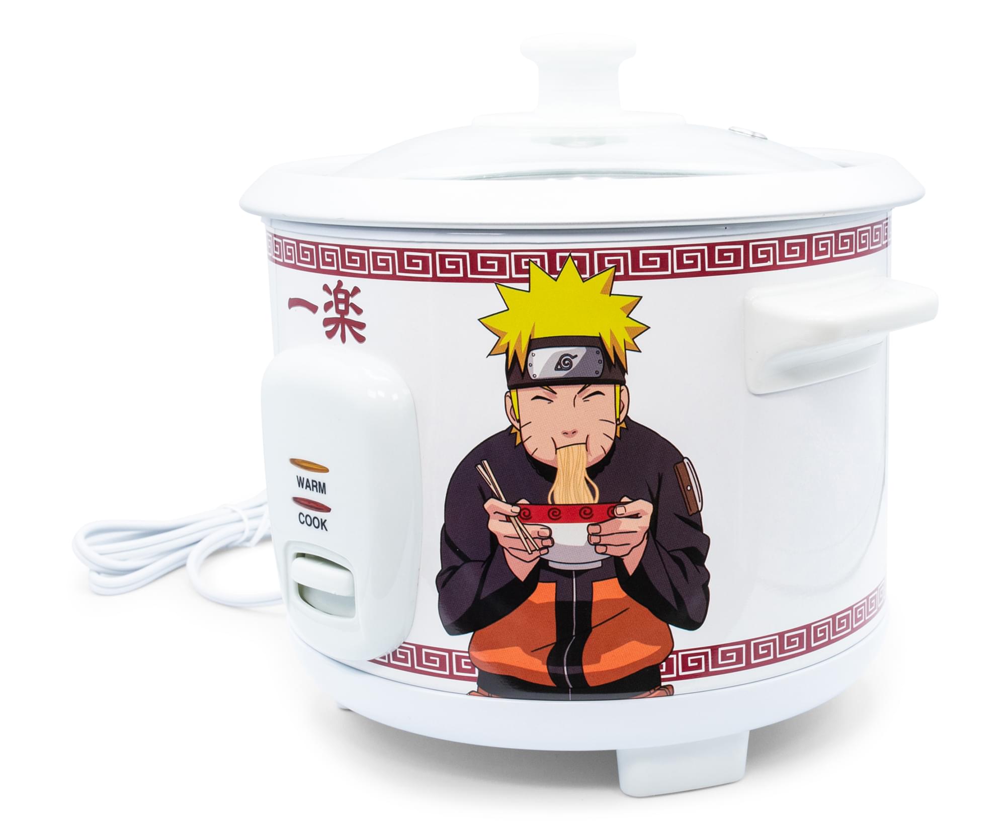 Naruto Shippuden Ichiraku Ramen Automatic Rice Cooker & Warmer , Holds 24 Ounces