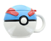 Pokemon Great Ball Molded Mug with Lid