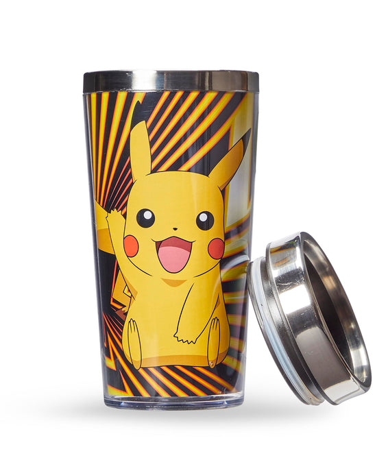 Pokemon Squirtle 16oz Plastic Carnival Cup Tumbler with Lid and Reusable  Straw