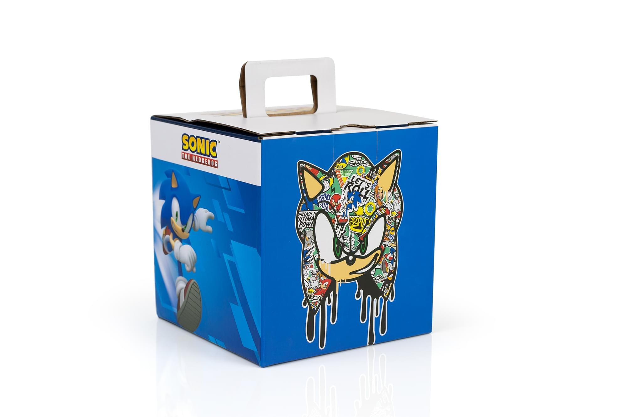 Sonic The Hedgehog Urban Modern Collector Looksee Box , Includes 5 Themed Collectibles