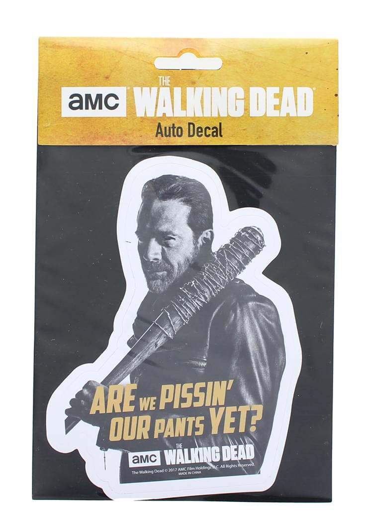 The Walking Dead Negan Auto Decal