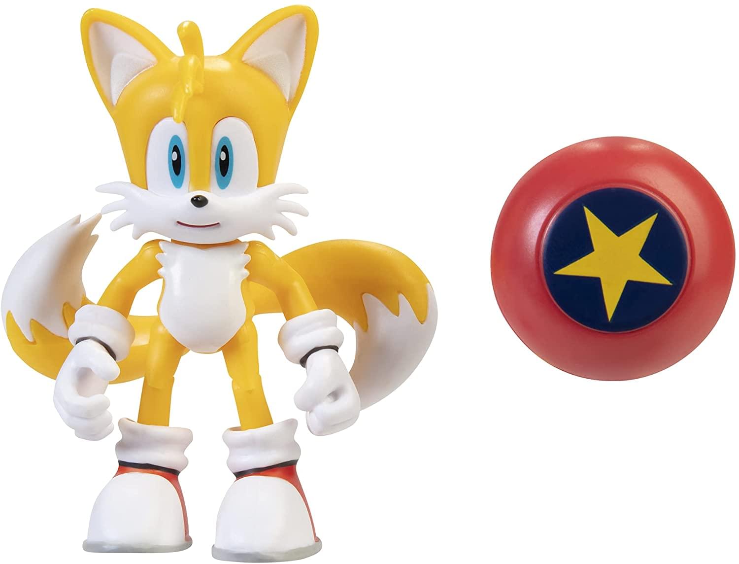 Sonic The Hedgehog 4 Inch Figure , Modern Tails