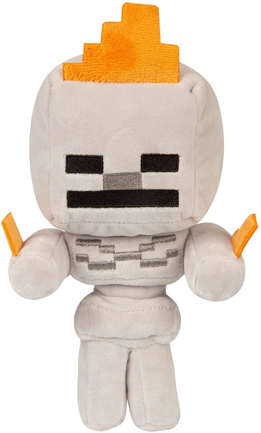 Minecraft Happy Explorer 7 Inch Plush Skeleton On Fire Free Shippi