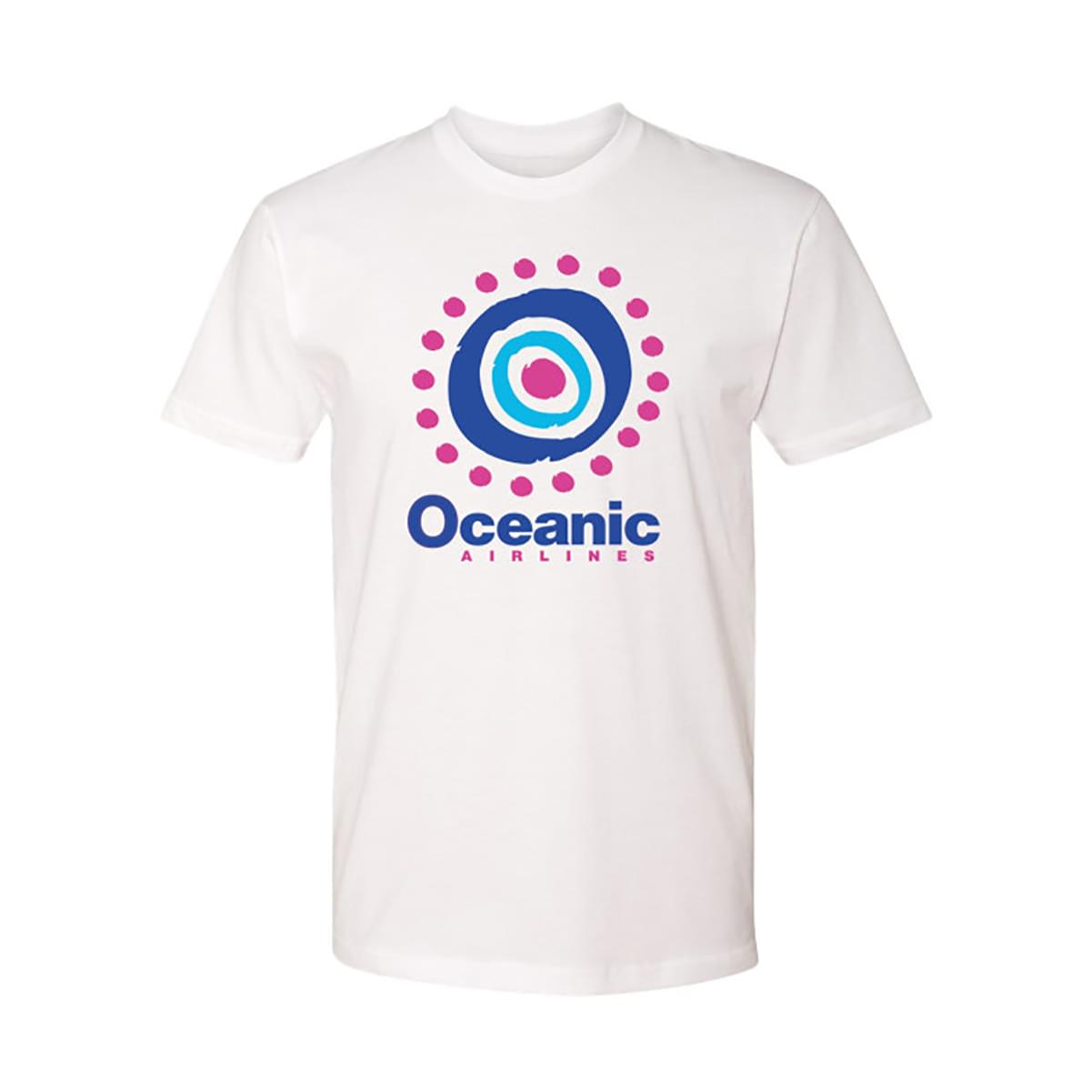 Lost Oceanic Airlines Logo Adult White T-Shirt