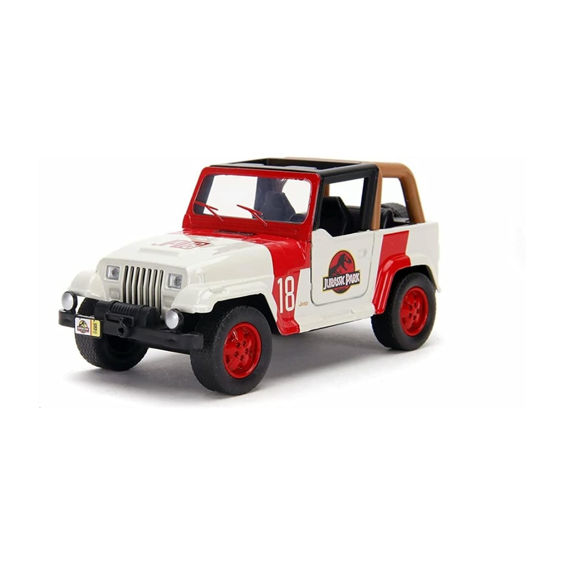 Jurassic World 1:32 92 Jeep Wrangler Diecast Car | Free Shipping