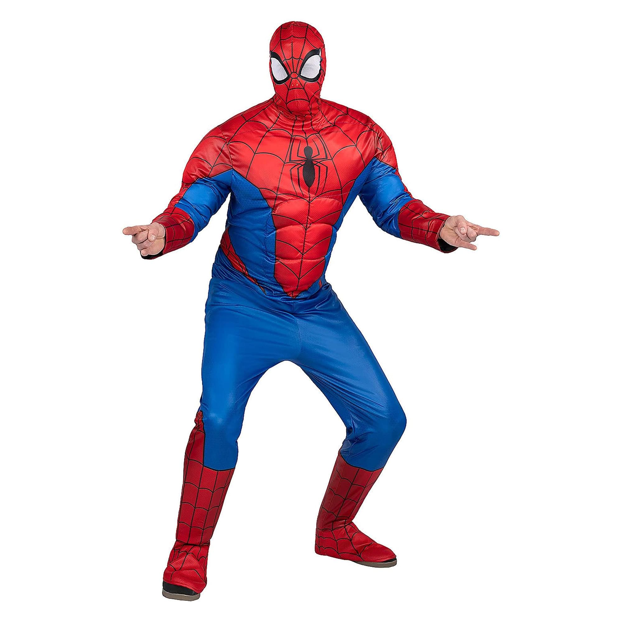 Photos - Fancy Dress Jazwares Marvel Spider-Man Adult Costume  JZW-JWC0963XL-C (Qualux)
