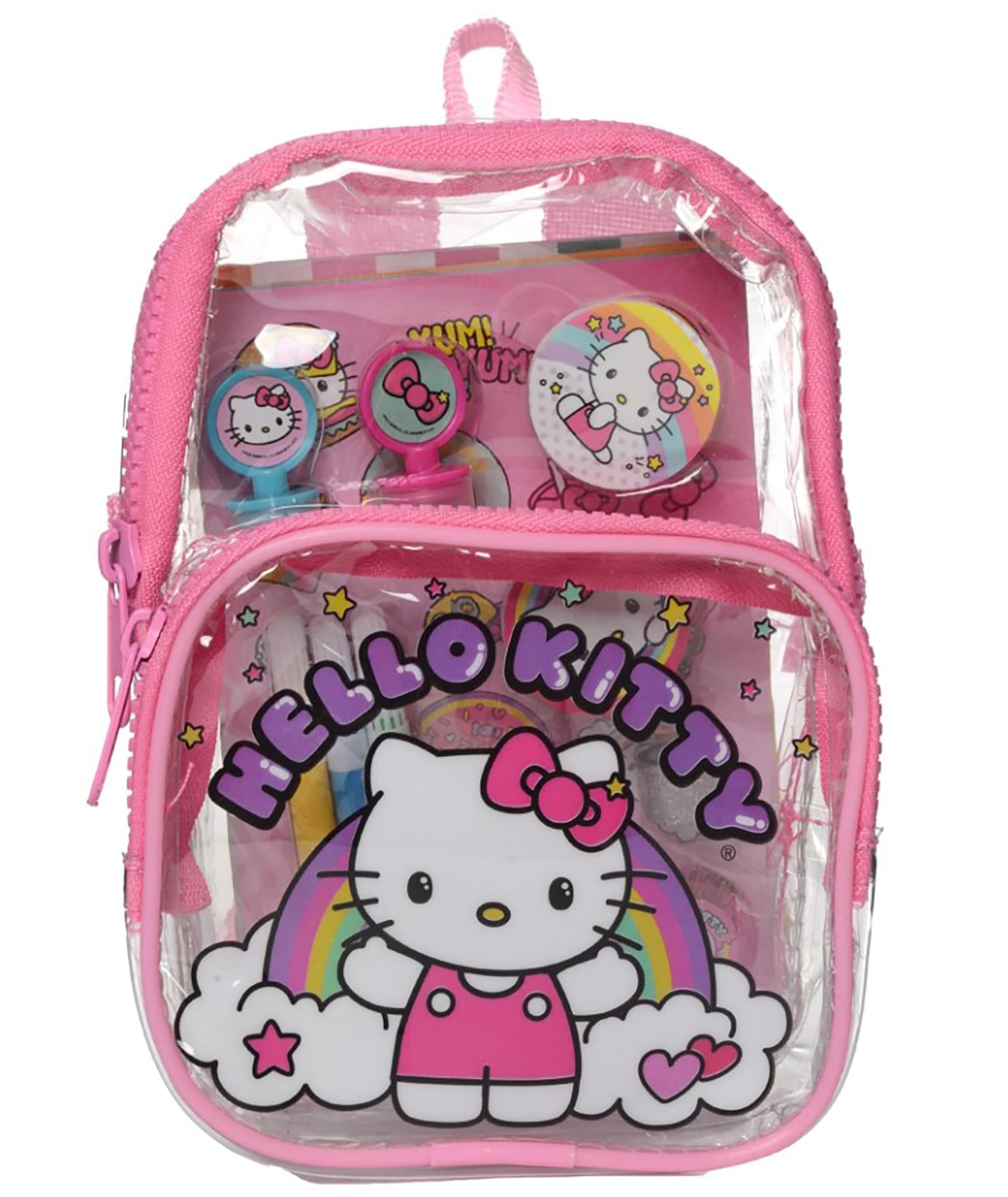 Hello Kitty Clear Mini Activity Backpack , 100+ Creative Activities