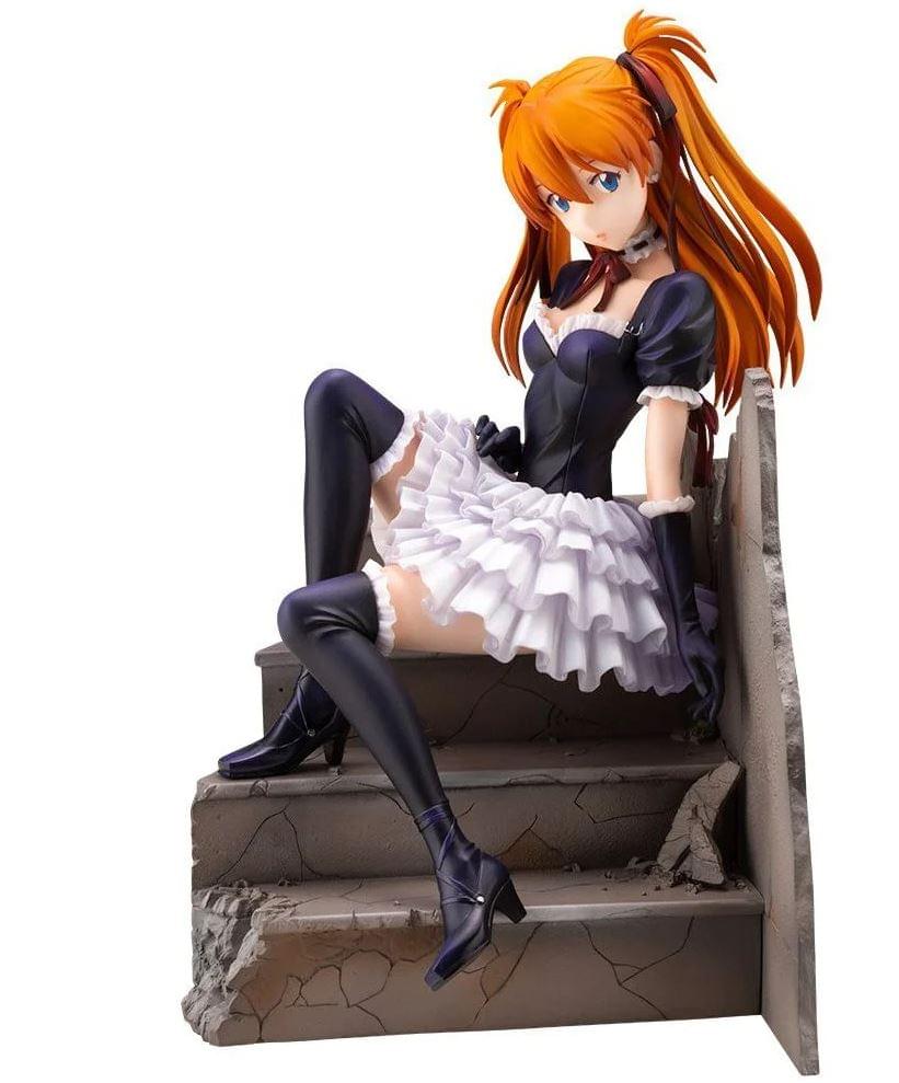 Neon Genesis Evangelion Asuka Sohryu Langley Gothic Lolita 1/7 Scale Statue