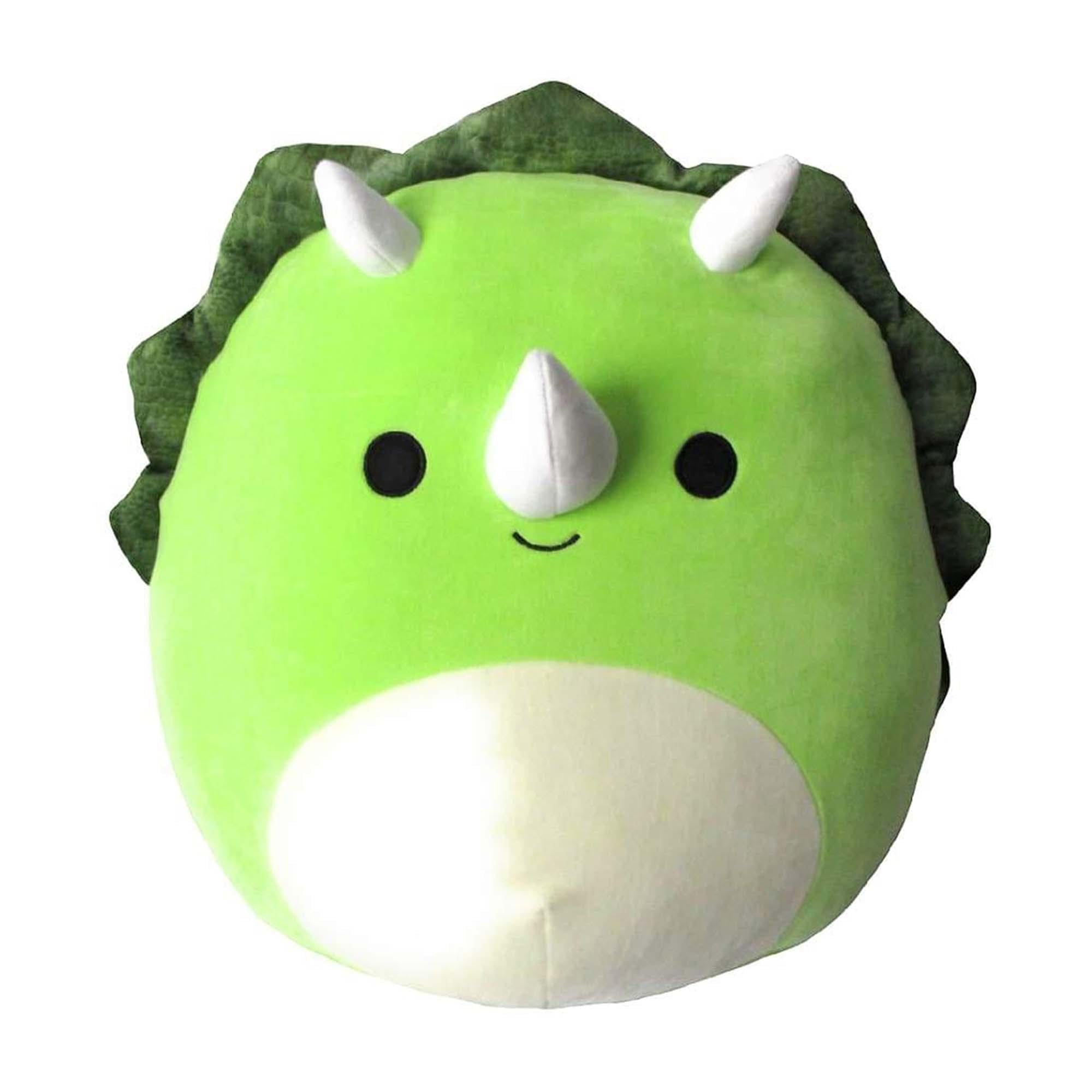 Squishmallow 8 Inch Pillow Plush , Trey The Green Triceratops