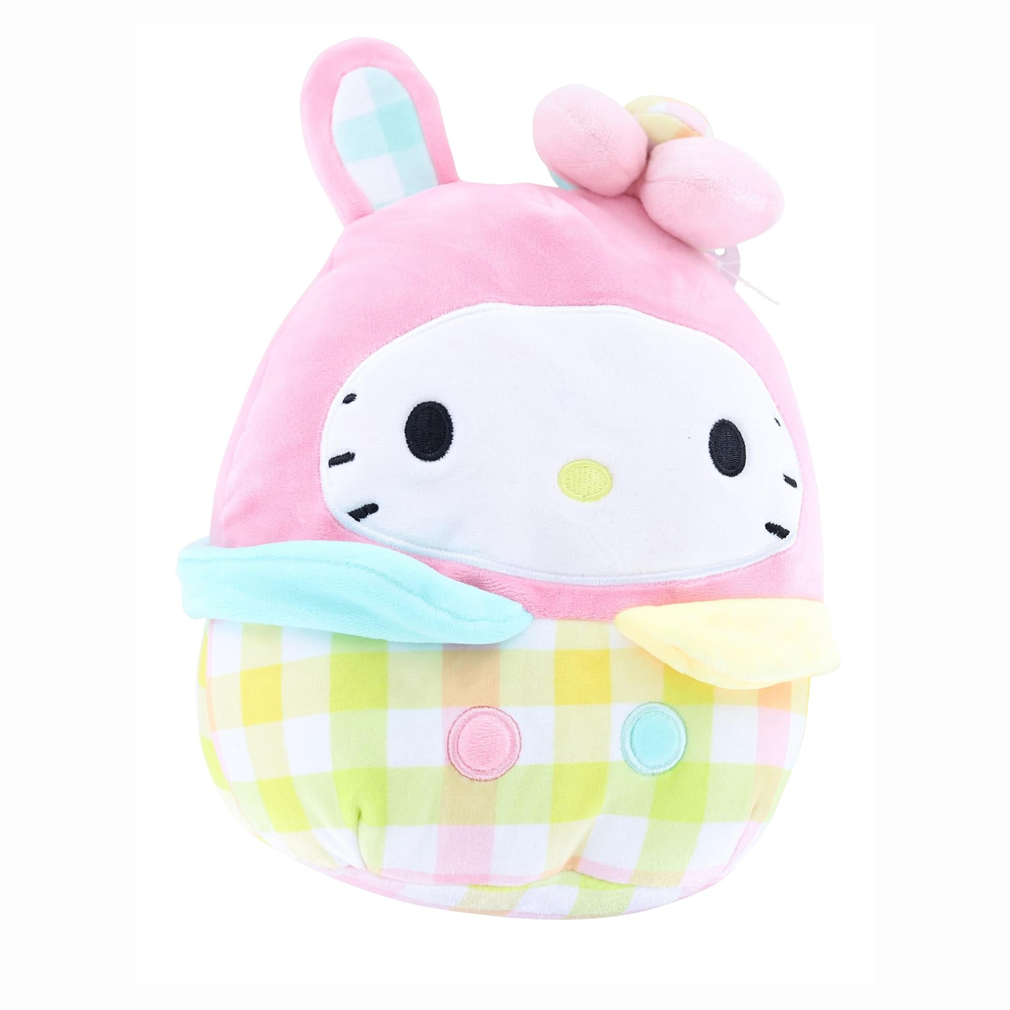 Hello Kitty Easter 8 Inch Squishmallow Plush , Hello Kitty In Bunny Costume
