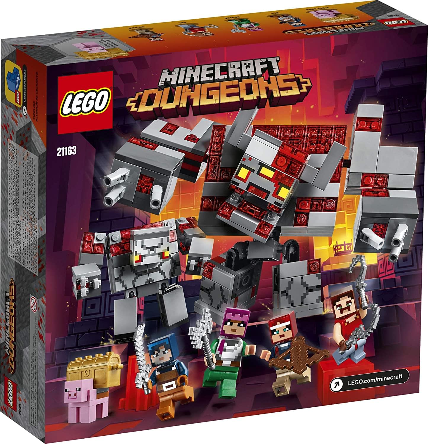 Lego Minecraft Redstone Battle 504 Piece Building Kit Free Shipping Toynk Toys