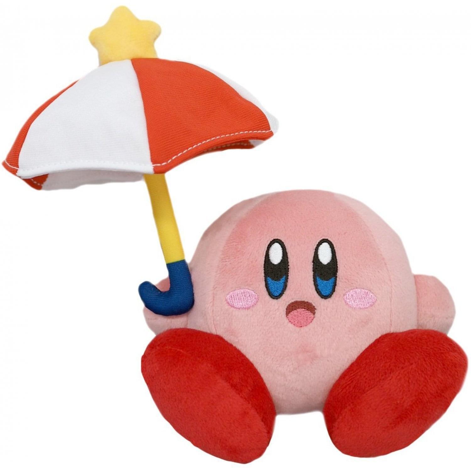 Photos - Soft Toy Kirby Nintendo 7 Inch Plush - Parasol Kirby LTB-1679-C