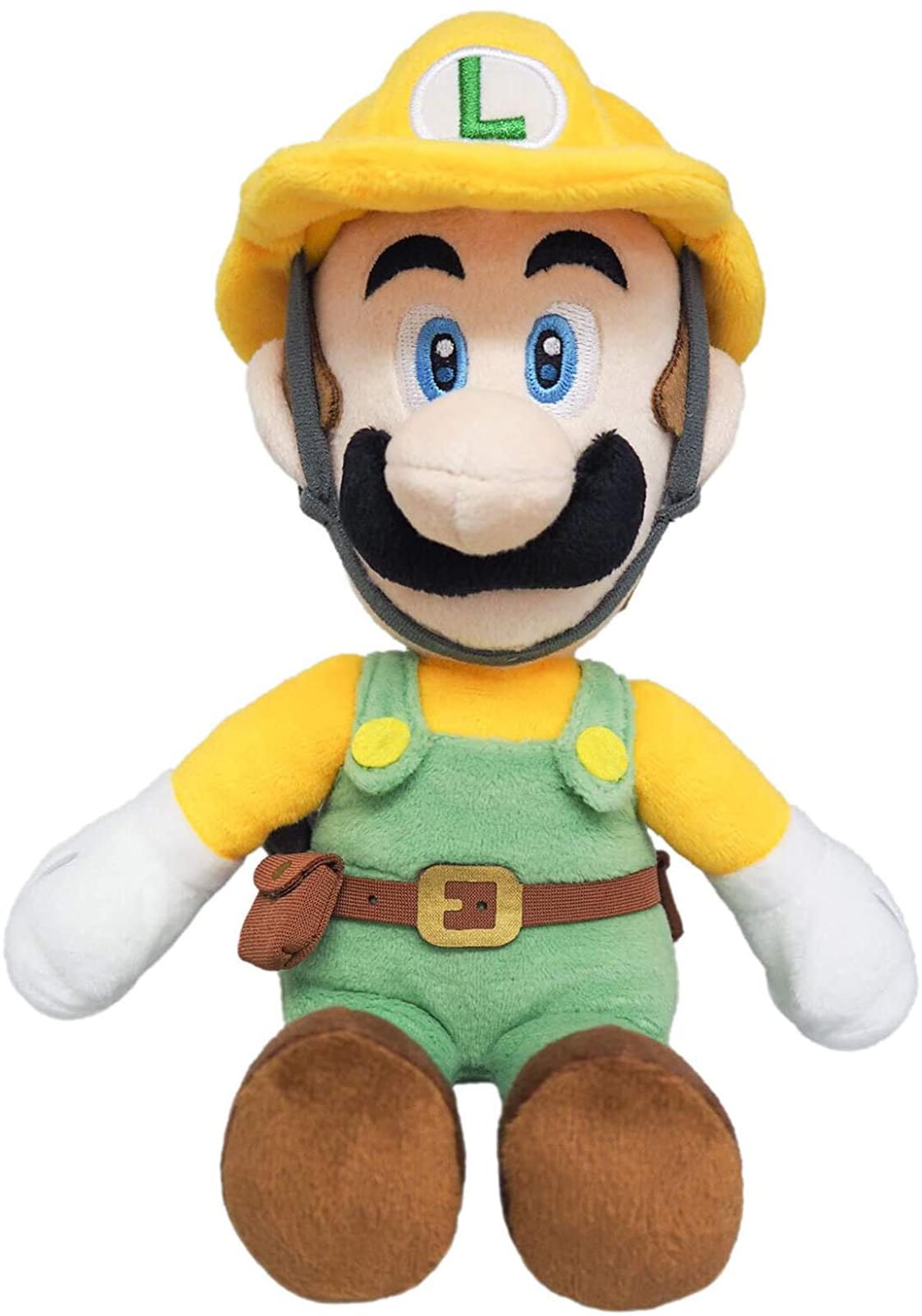 Photos - Soft Toy Super Mario All Star Collection 10 Inch Plush | Builder Luigi LTB-1732-C