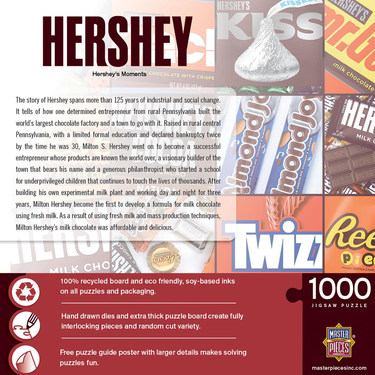 Hershey's Moments 1000 Piece Jigsaw Puzzle | Free Shipping - Toynk Toys