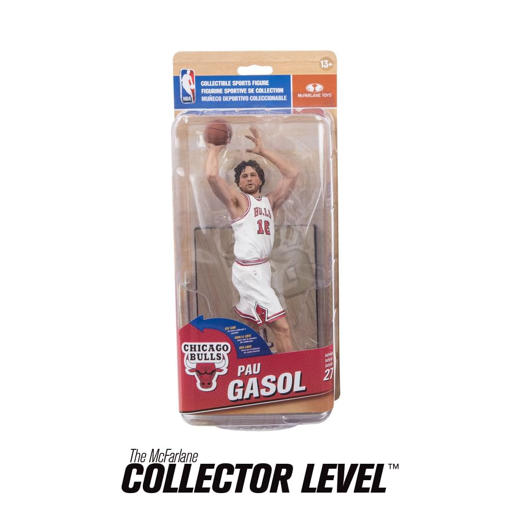 Chicago Bulls NBA Series 27 Action Figure: Pau Gasol (MVP Level Variant)