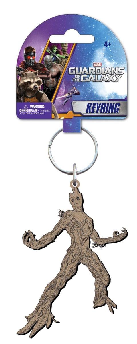 Marvel Guardians Of The Galaxy Soft Touch PVC Key Ring: Groot