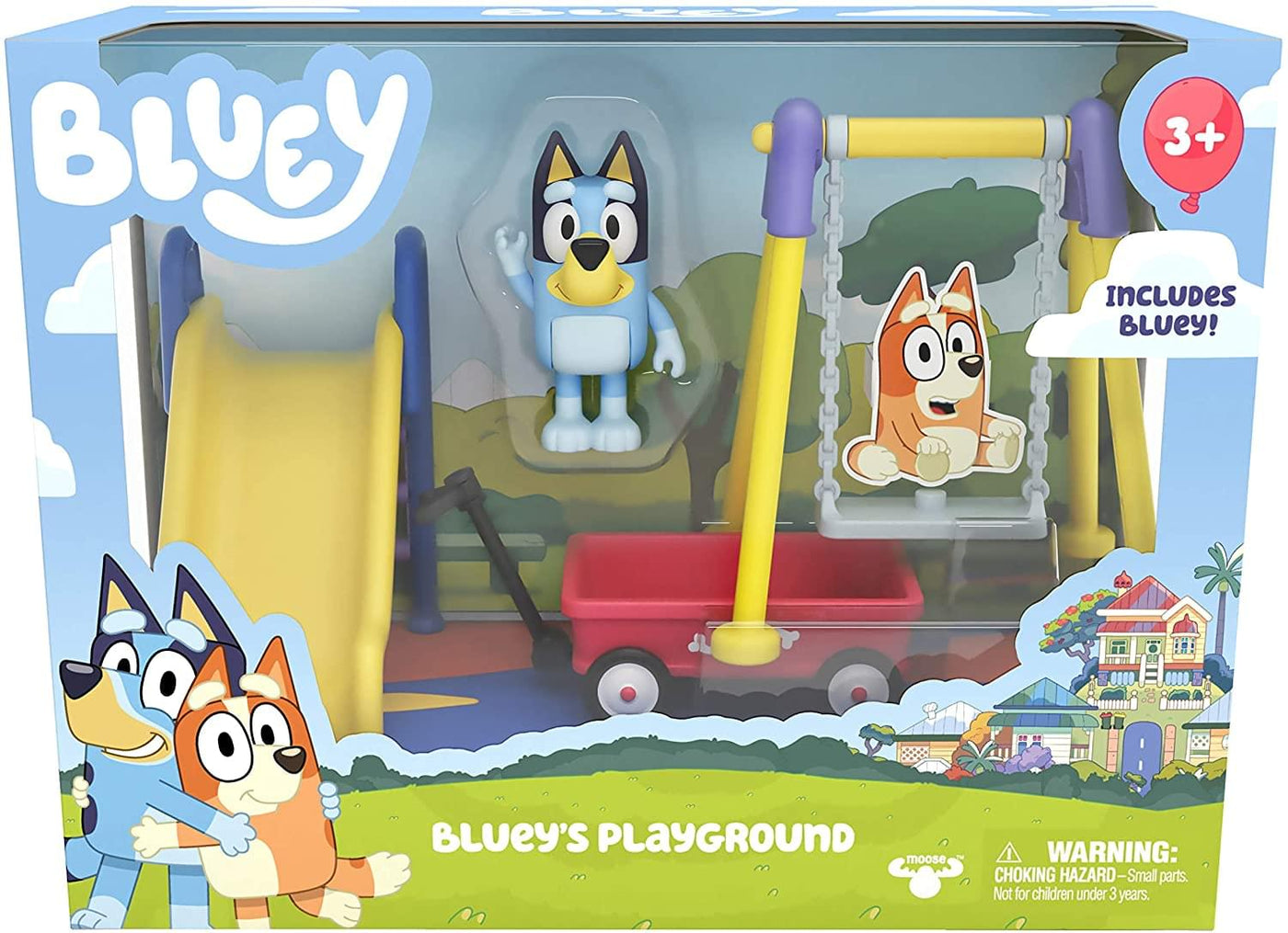 Bluey Park Action Figure Playset Includes Bluey Free Shipping