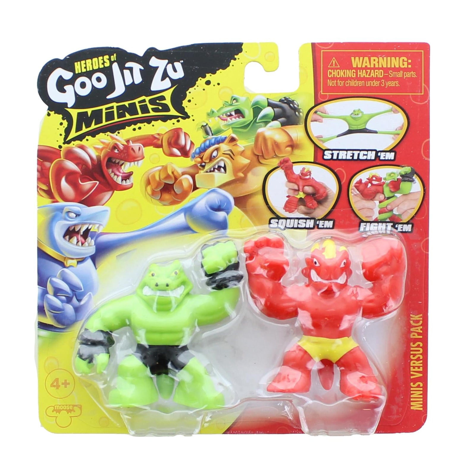 Playsets Heroes of Goo JIT Zu All Stars - 4 Pack - Blazagon， Rock