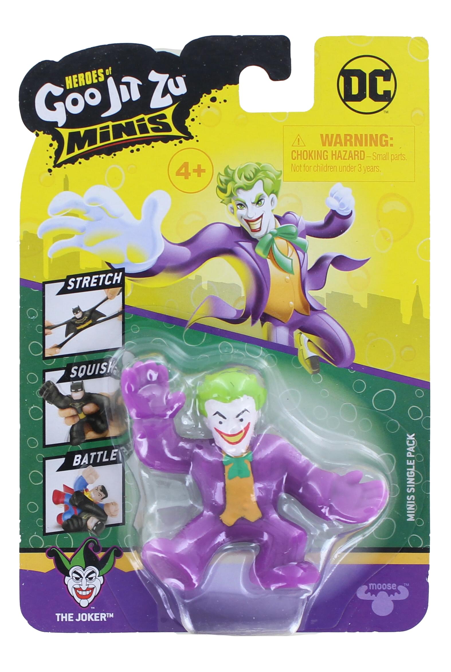 DC Heroes Of Goo Jit Zu Squishy Mini Figure , The Joker