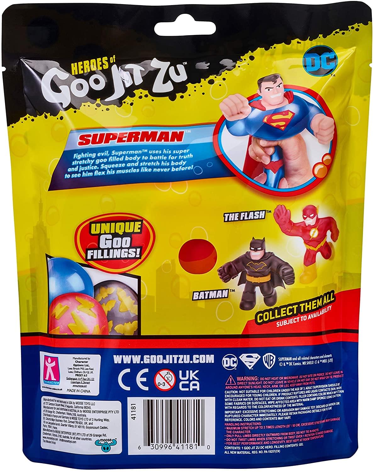 DC Heroes of Goo Jit Zu Squishy Figure | Superman