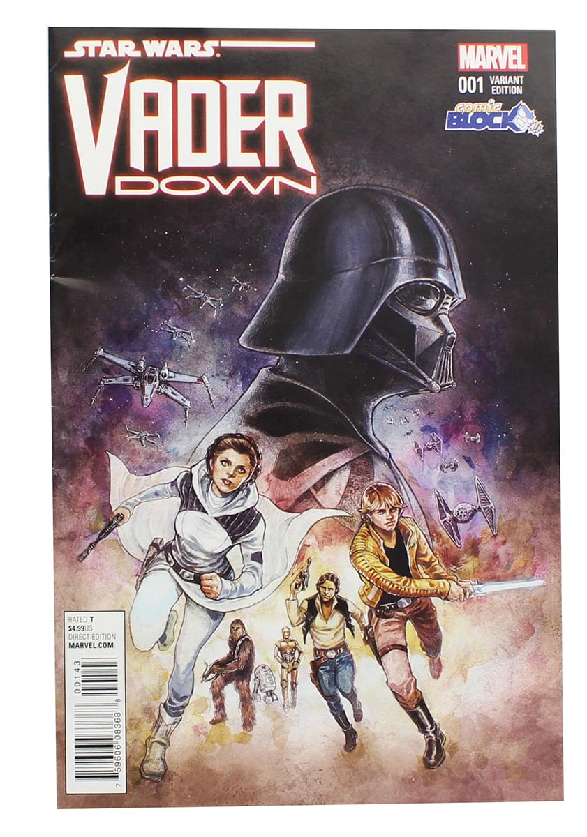 Photos - Other Toys MARVEL Star Wars Vader Down #1 Comic Book  MVL-00143001-C (Nerd Block Cover)