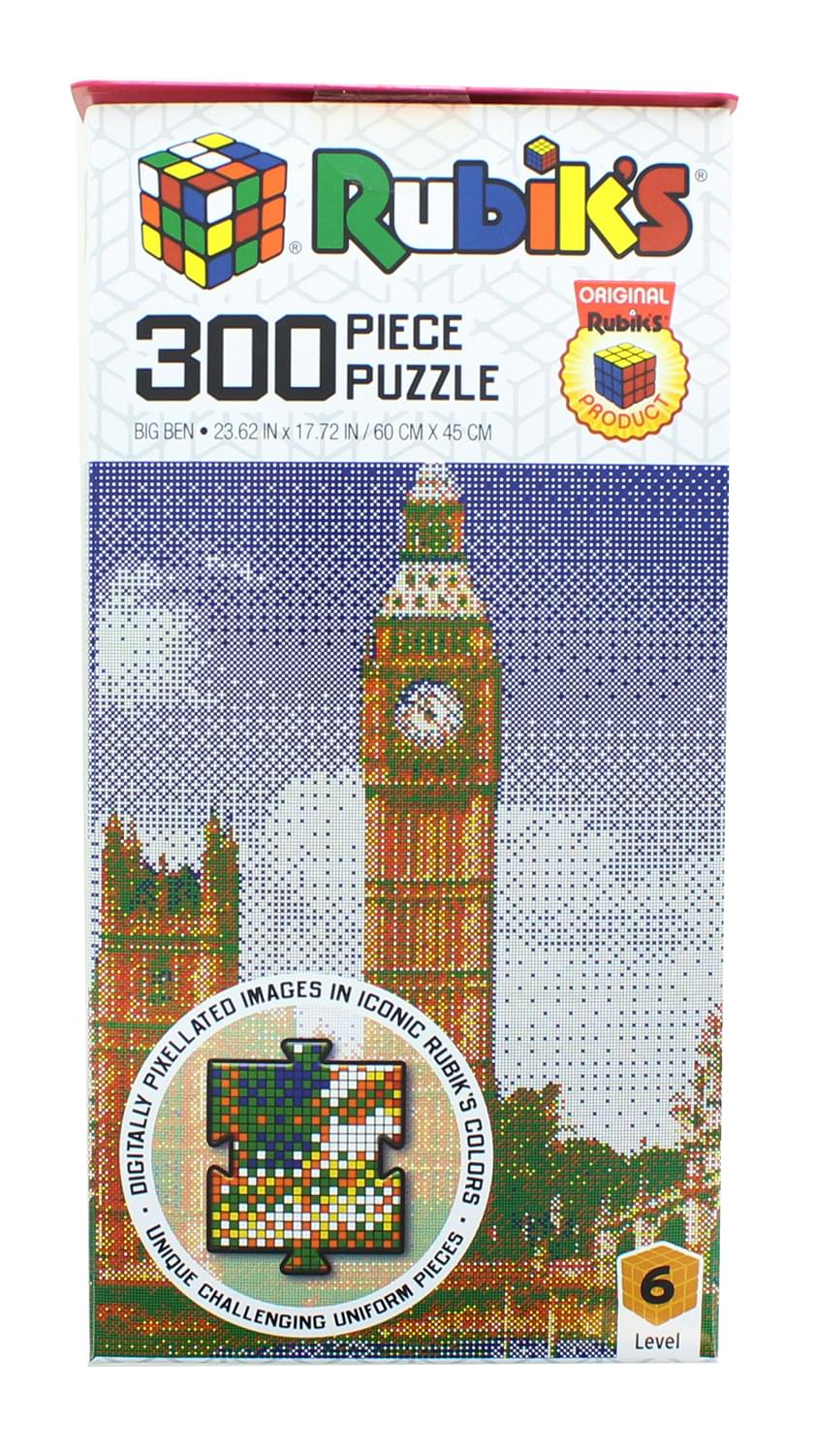 Rubiks 300 Piece Jigsaw Puzzle , Big Ben