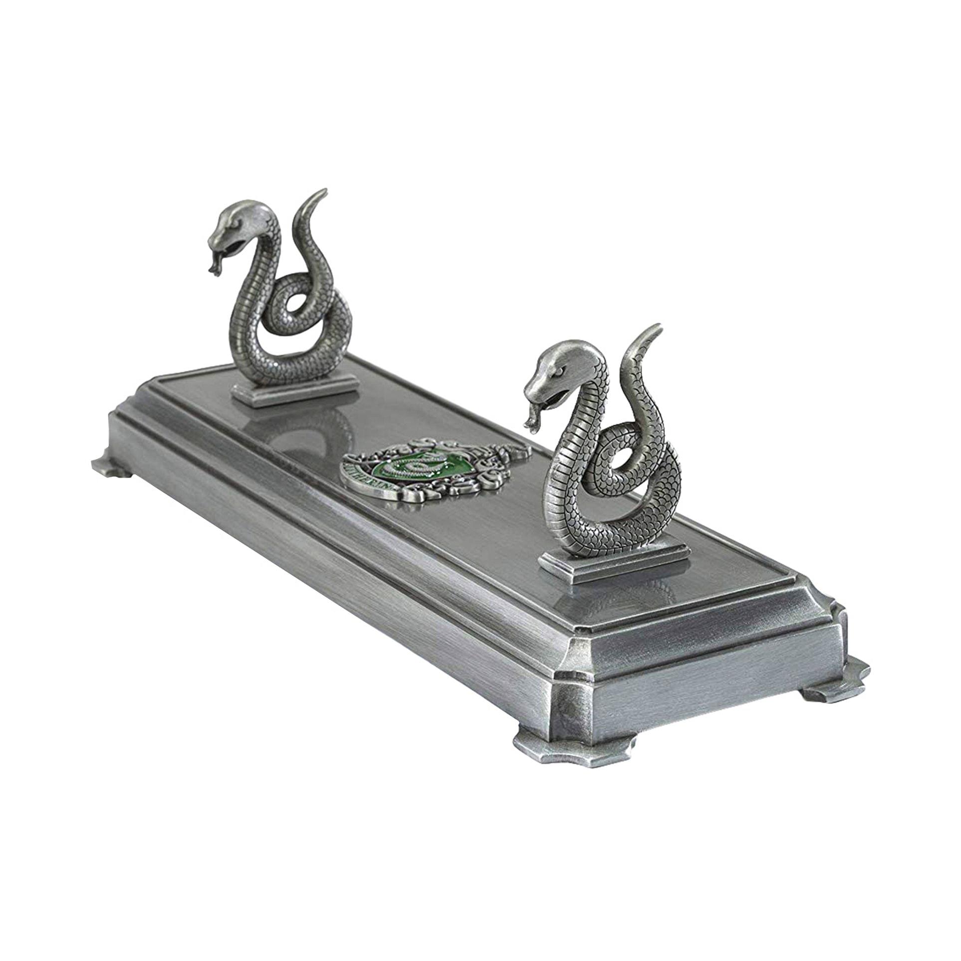 Harry Potter Diecast Metal Wand Replica Stand , House Slytherin