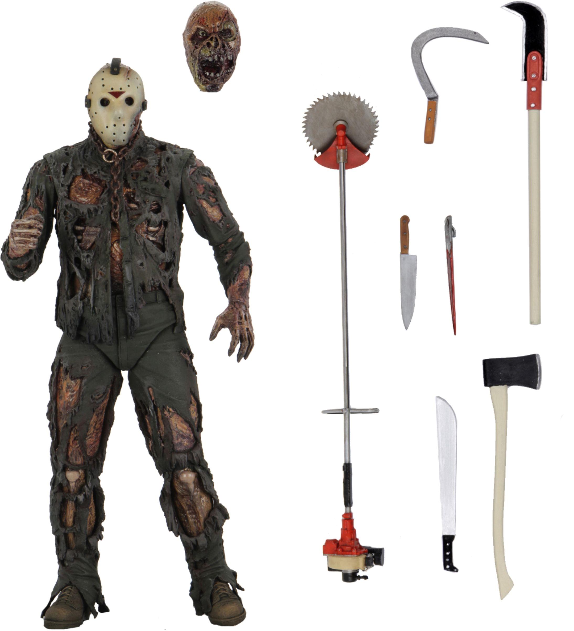 Photos - Action Figures / Transformers NECA Friday the 13th VII 7 Inch Scale Ultimate Jason Voorhees Action Figure NEC 