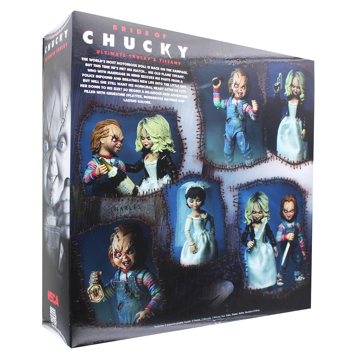 chucky and tiffany action figures