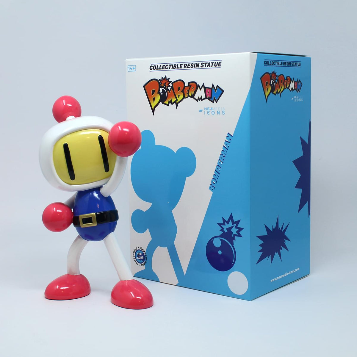 Bomberman Mini Icons 9.8 Inch Collectible Resin Statue | Classic Colors