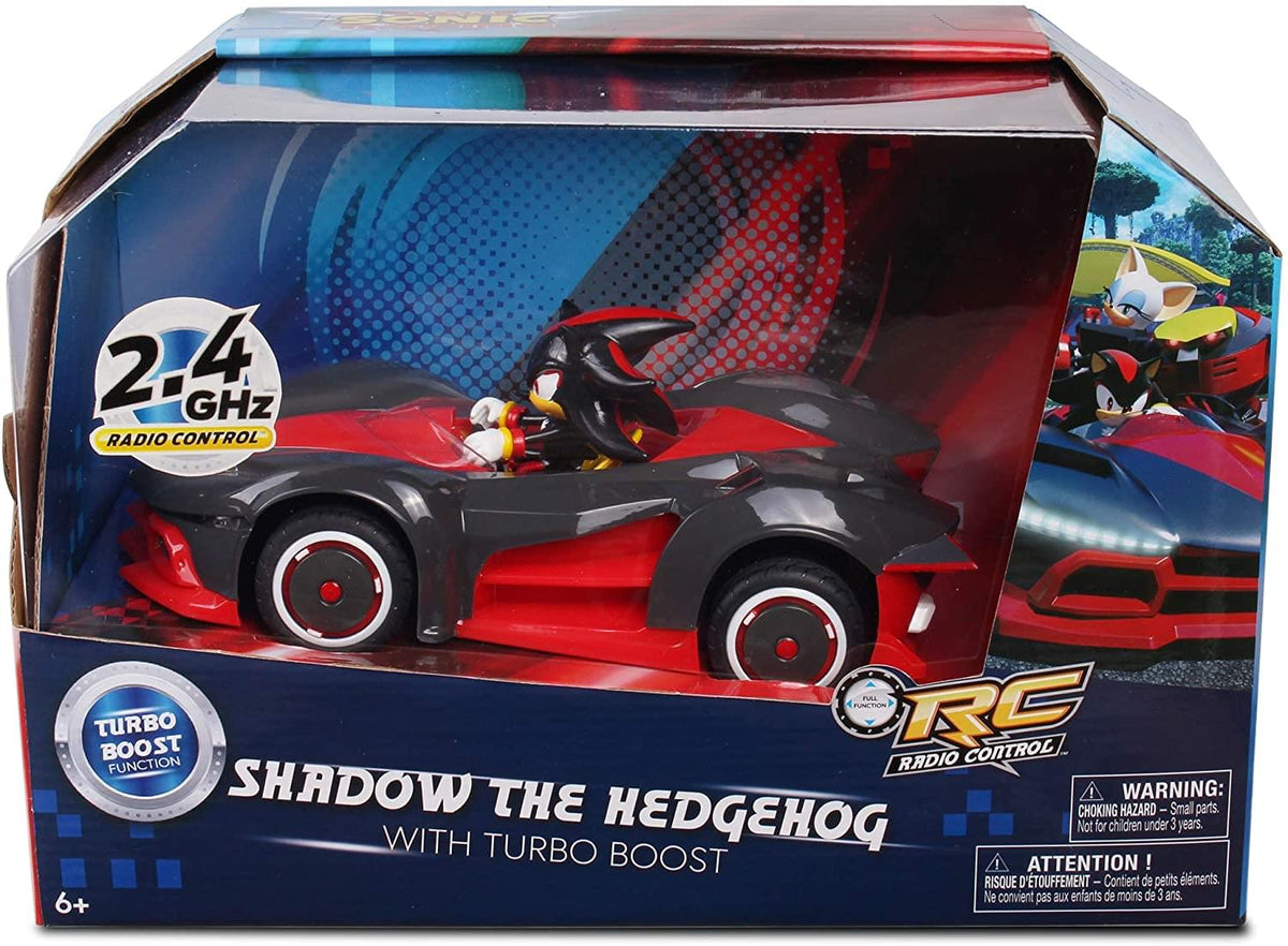 Sonic Racing R C Car W Turbo Boost Shadow The Hedgehog Free Shipp Toynk Toys