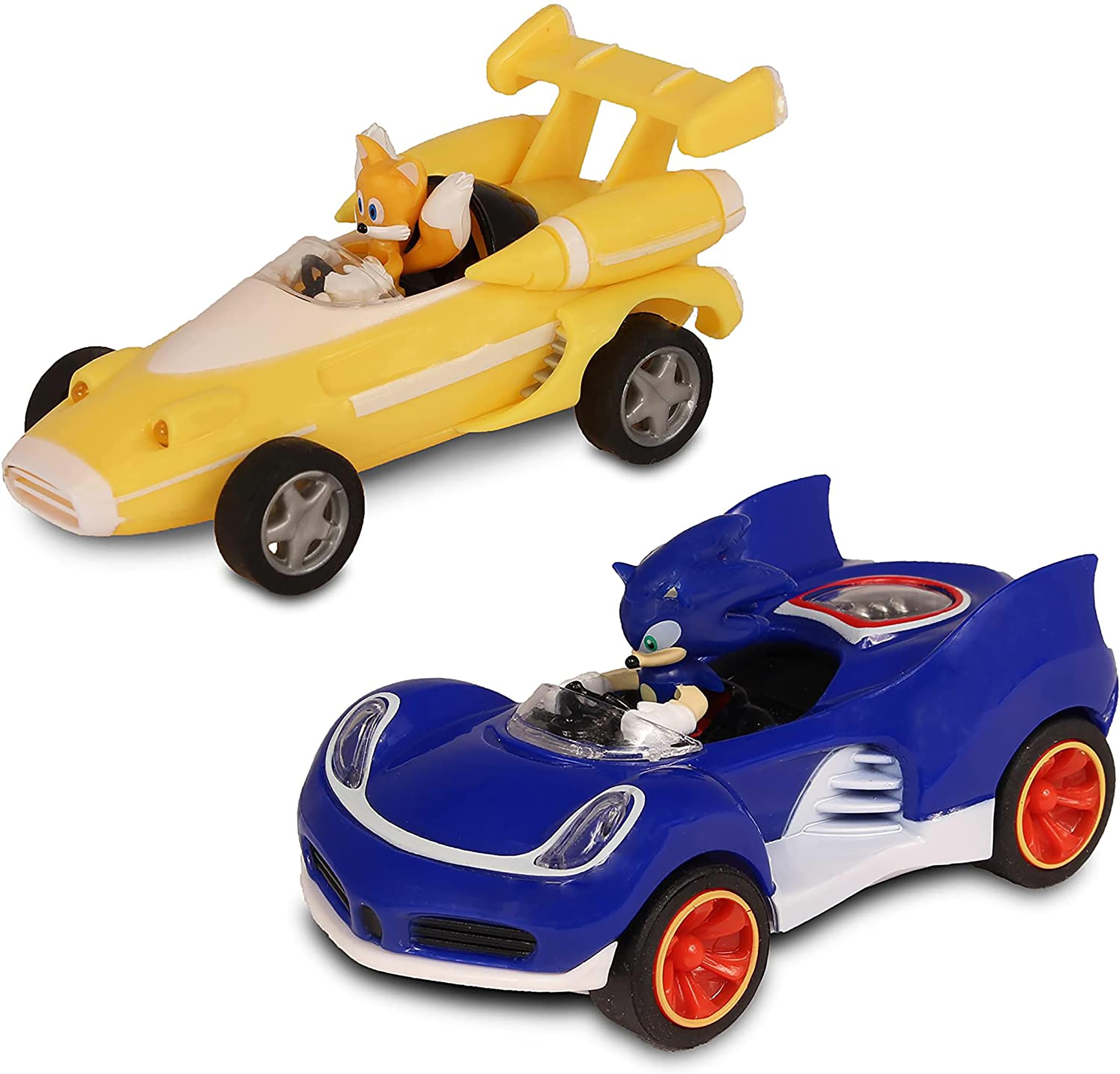 Sonic The Hedgehog Pull Back Racers , Sonic & Tails