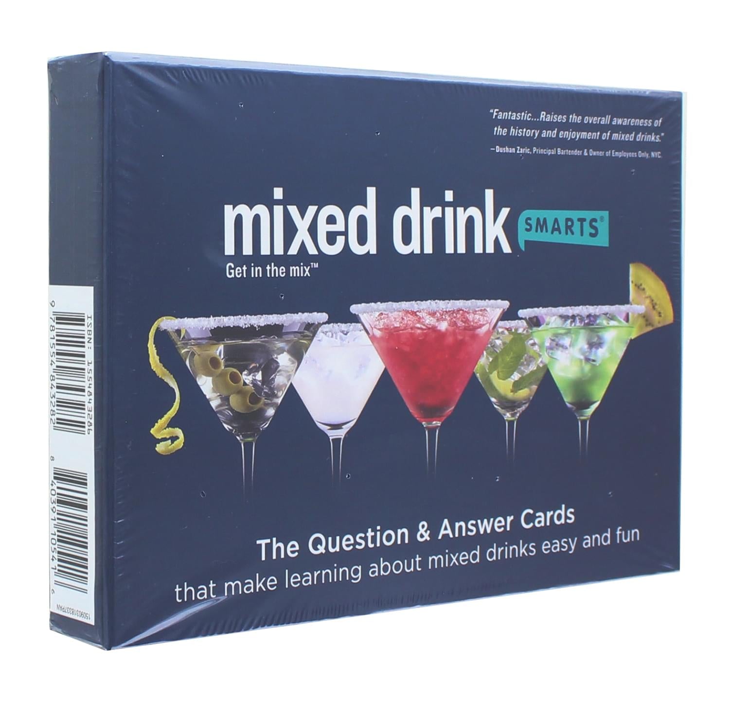 Mixed Drink Smarts Adult Question Answer Trivia Game Free Shipping Toynk Toys